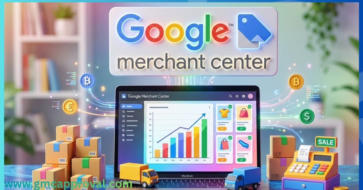 Google Merchant Center setup step-by-step dashboard overview