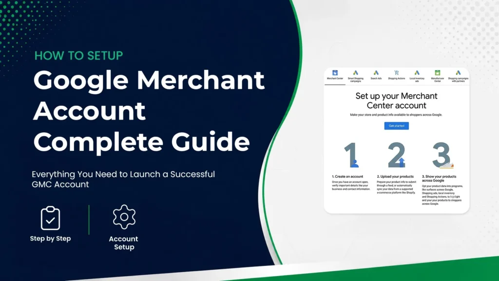 Google Merchant Account Setup